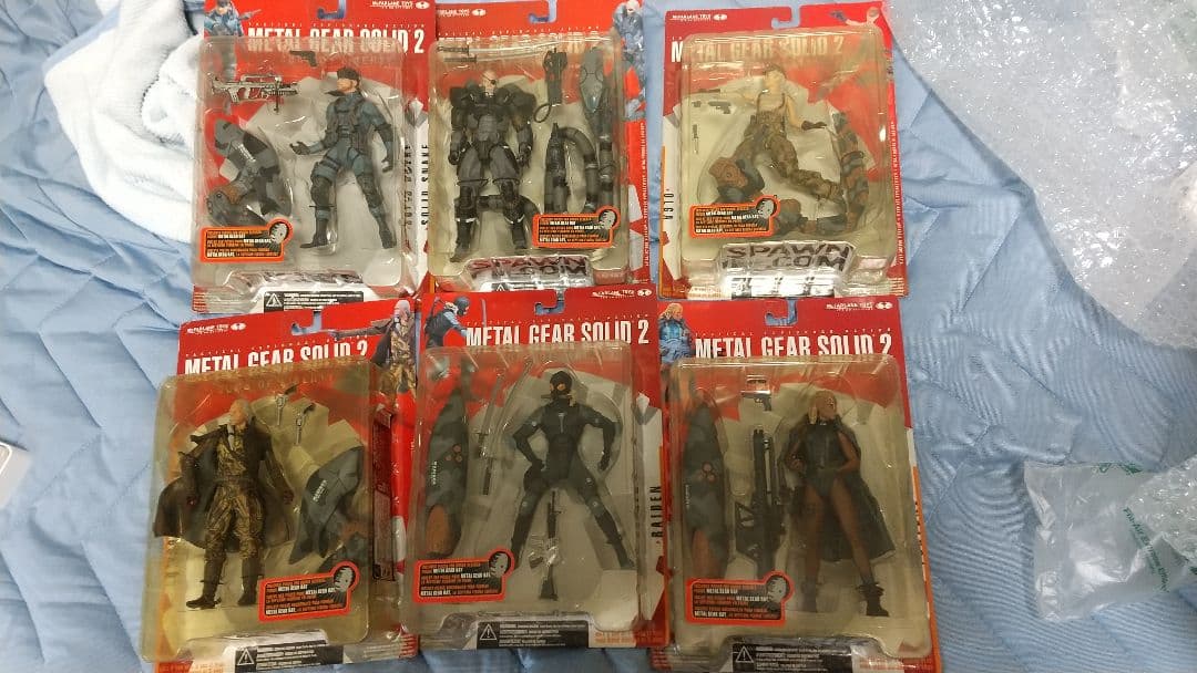 画像2付 フルコンプ メタルギア マクファーレン フィギュア