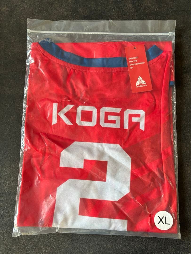 NECレッドロケッツ川崎 古賀紗理那選手 レプリカユニフォーム XL ロゴタオル