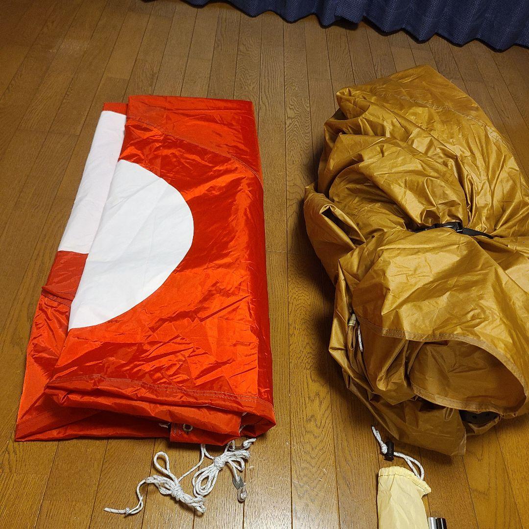 DOD キノコテント T4-610-RD 4人用 レッド ワンタッチ　アウトドア