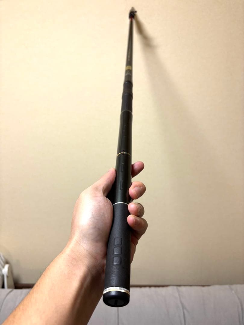 がま磯RAYDUM 磯竿 1.5号 5.3m 専用ケース付き