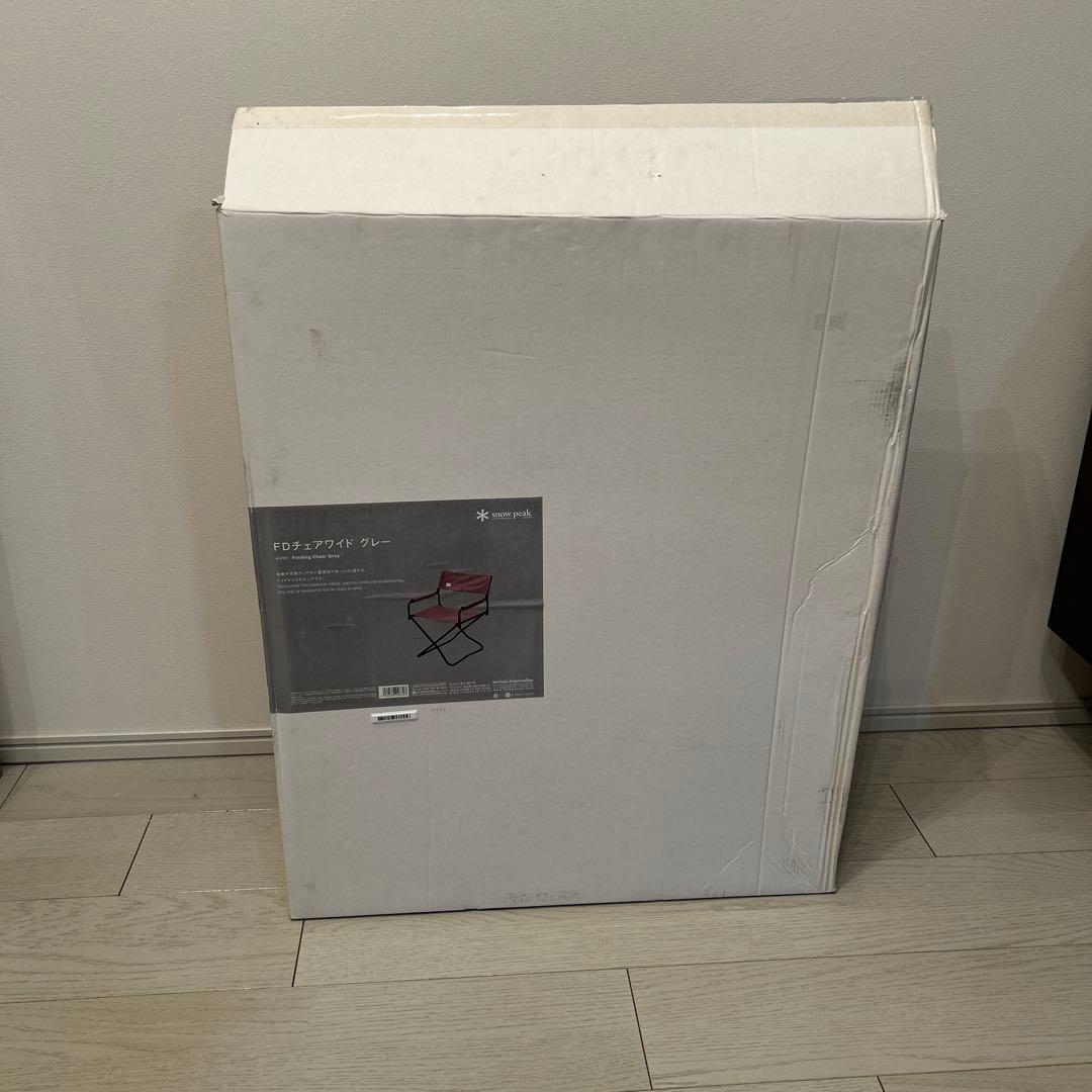 スノーピーク FDチェアワイド　グレー