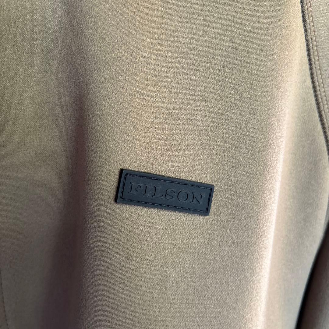 美品！　フィルソン プルオーバー　フリースジャケット 裏起毛 エルボーパッチ　L