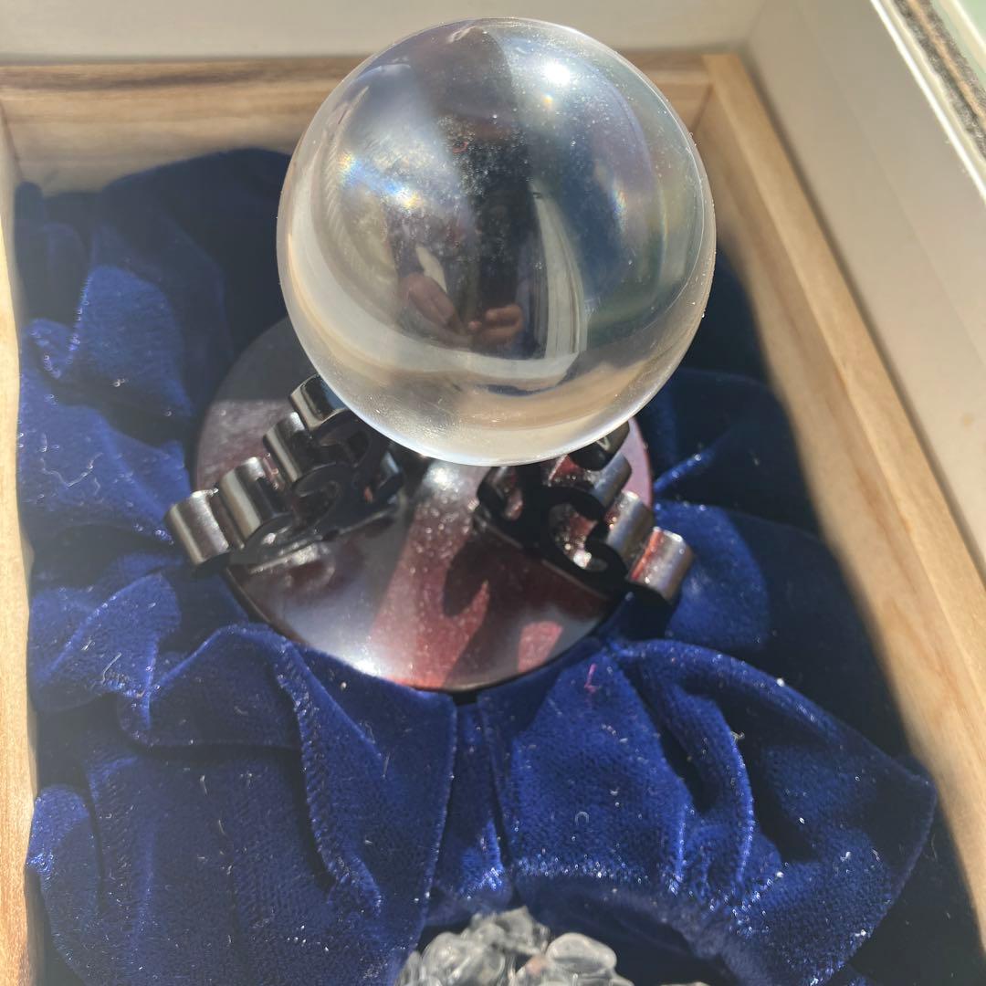 天然水晶球水晶玉パワーストーン美品