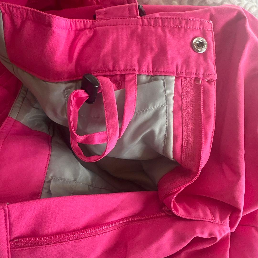 デサント スキーウエア 150 140 女の子ウエアセット スノーウェア 上下