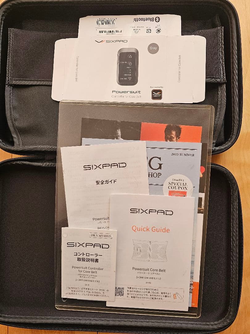 新品未使用　SIXPAD パワースーツコアベルト Sサイズ