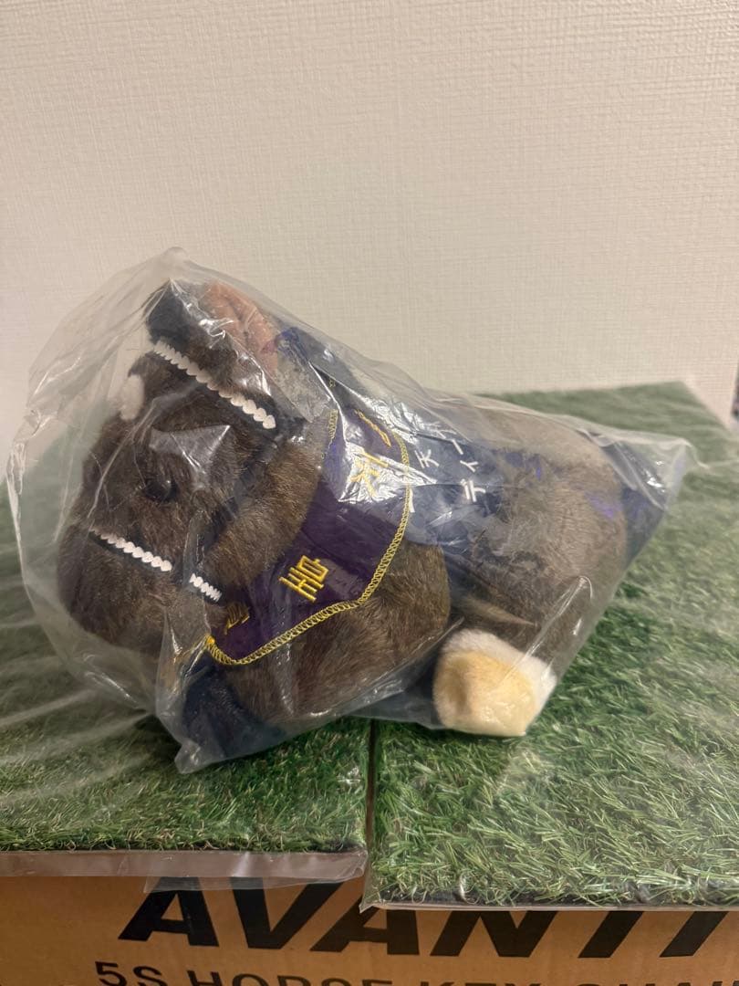 AVANTI社製 Sサイズ　ぬいぐるみ 馬ぐるみ　ディープインパクト　天皇賞　春