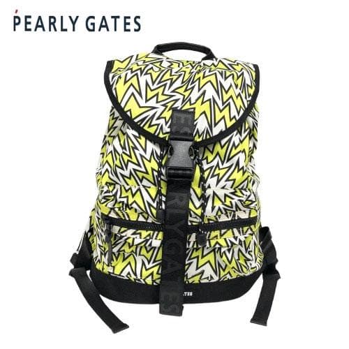 ○★新品未使用　PEARLY GATES　ハードエレキ柄　バックパック　イエロー
