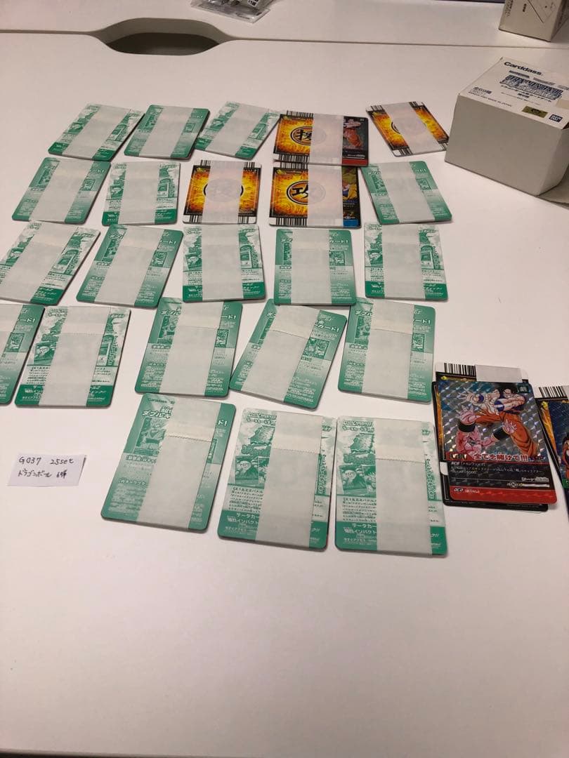 ★最終値下 レア★G037-ドラゴンボール第６弾【開封未使用カードダス】25セ
