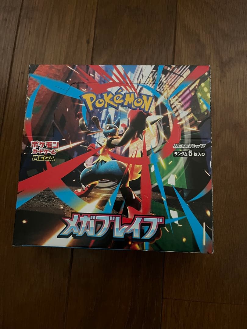 ポケモンカードゲーム メガブレイブ BOX シュリンク無し