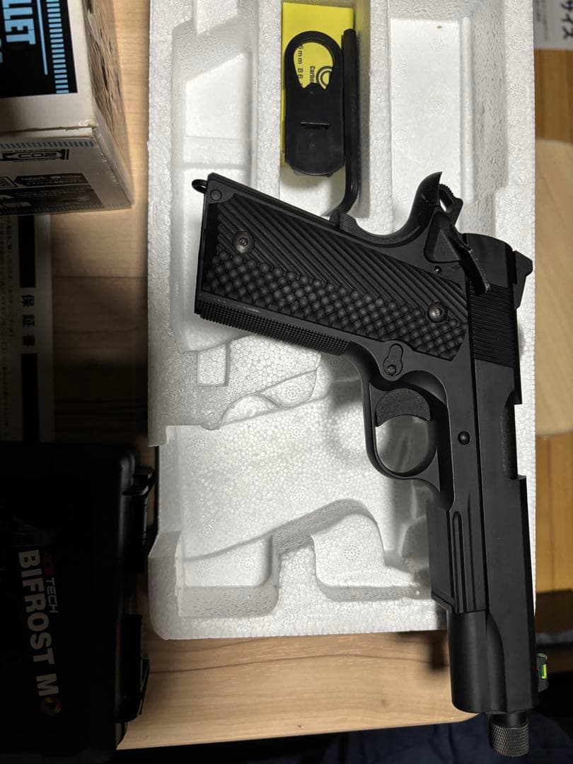 carbon8 M45 NITESHIFT CO2ガスガン ブラック