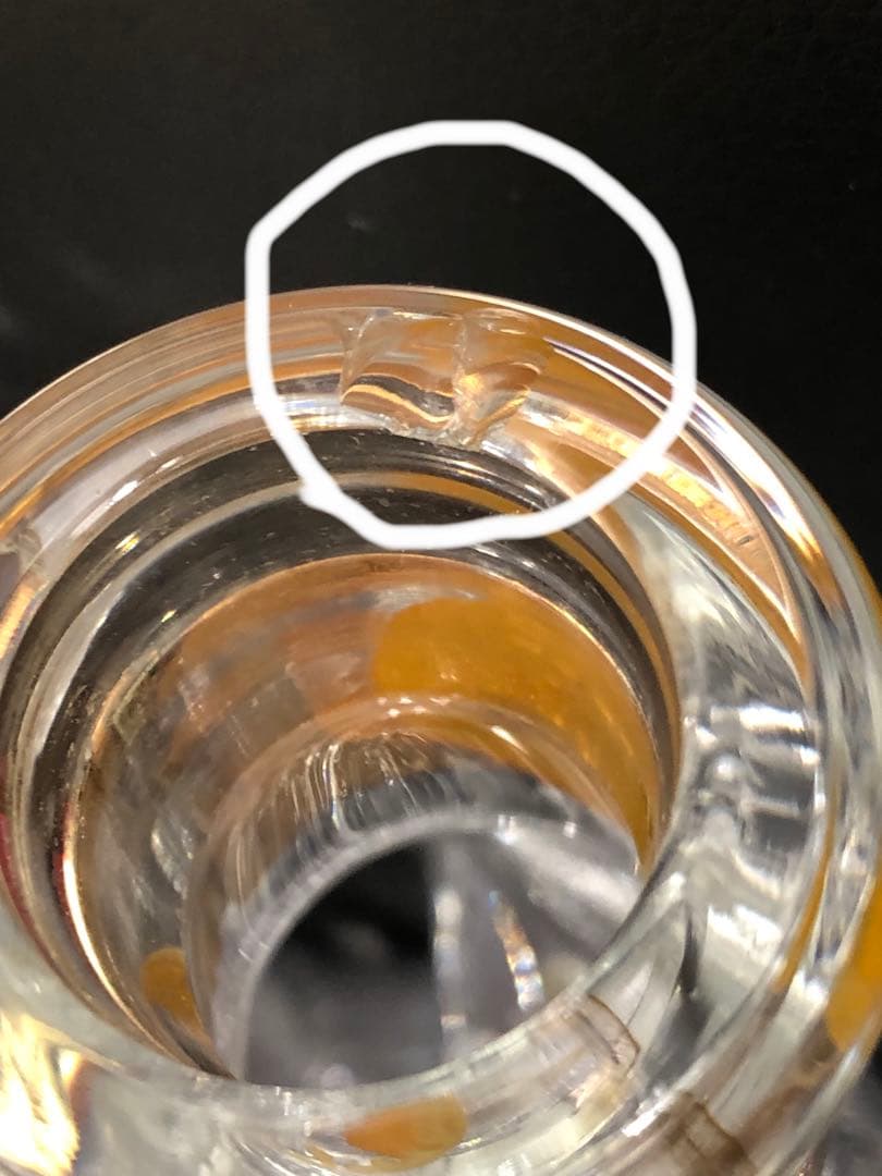 レミーマルタン　 ルイ13世空き瓶　バカラ