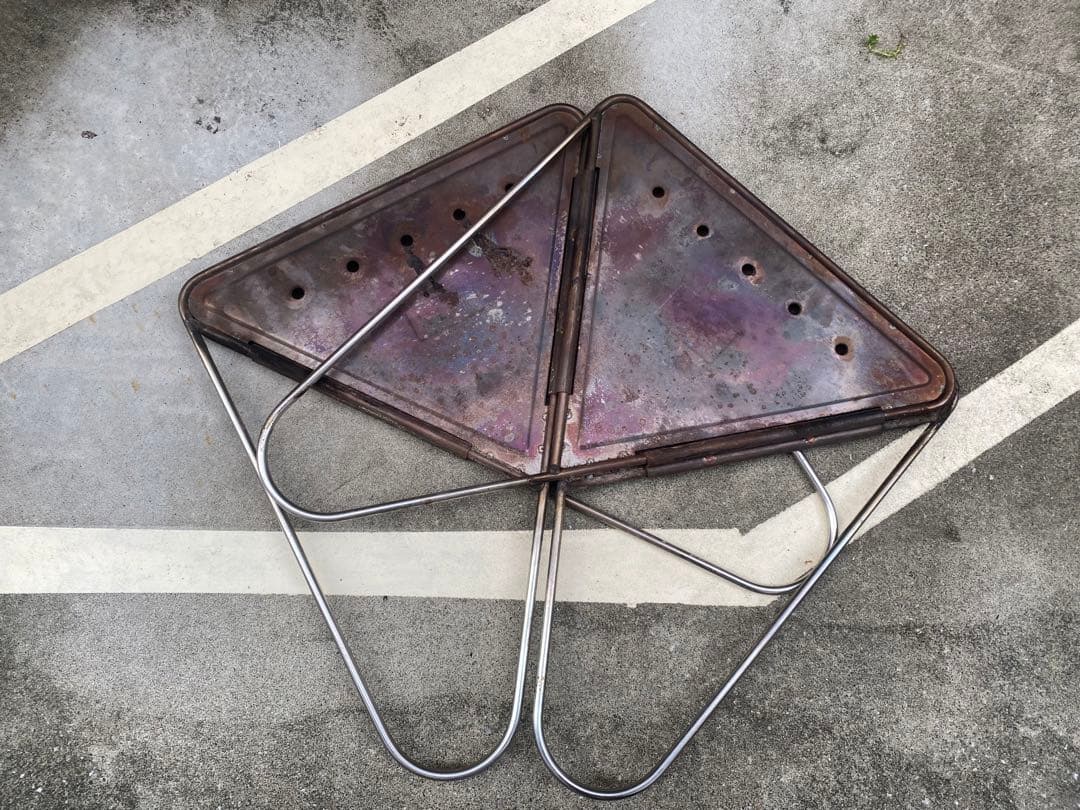  peak 焚き火台　L 炭床Lセット　専用ケース付き