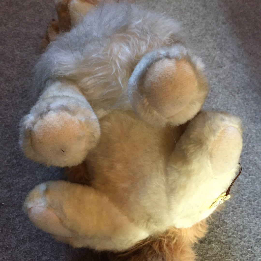 コリー犬　ぬいぐるみ三英　犬　stuffed animal 昭和レトロ