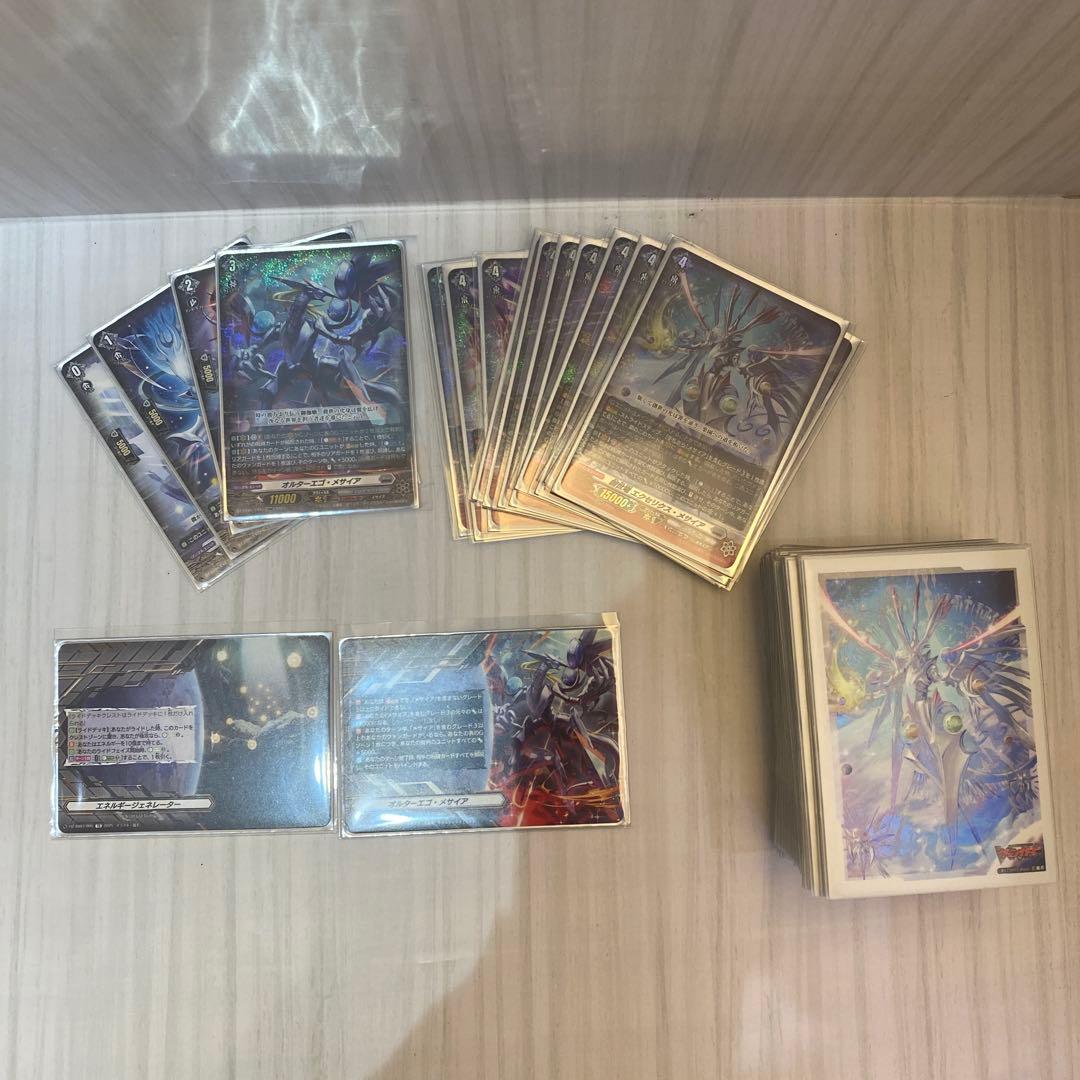 ヴァンガード　メサイア　Dスタン　デッキ スリーブ付き　メイティーナ　エンバイロ