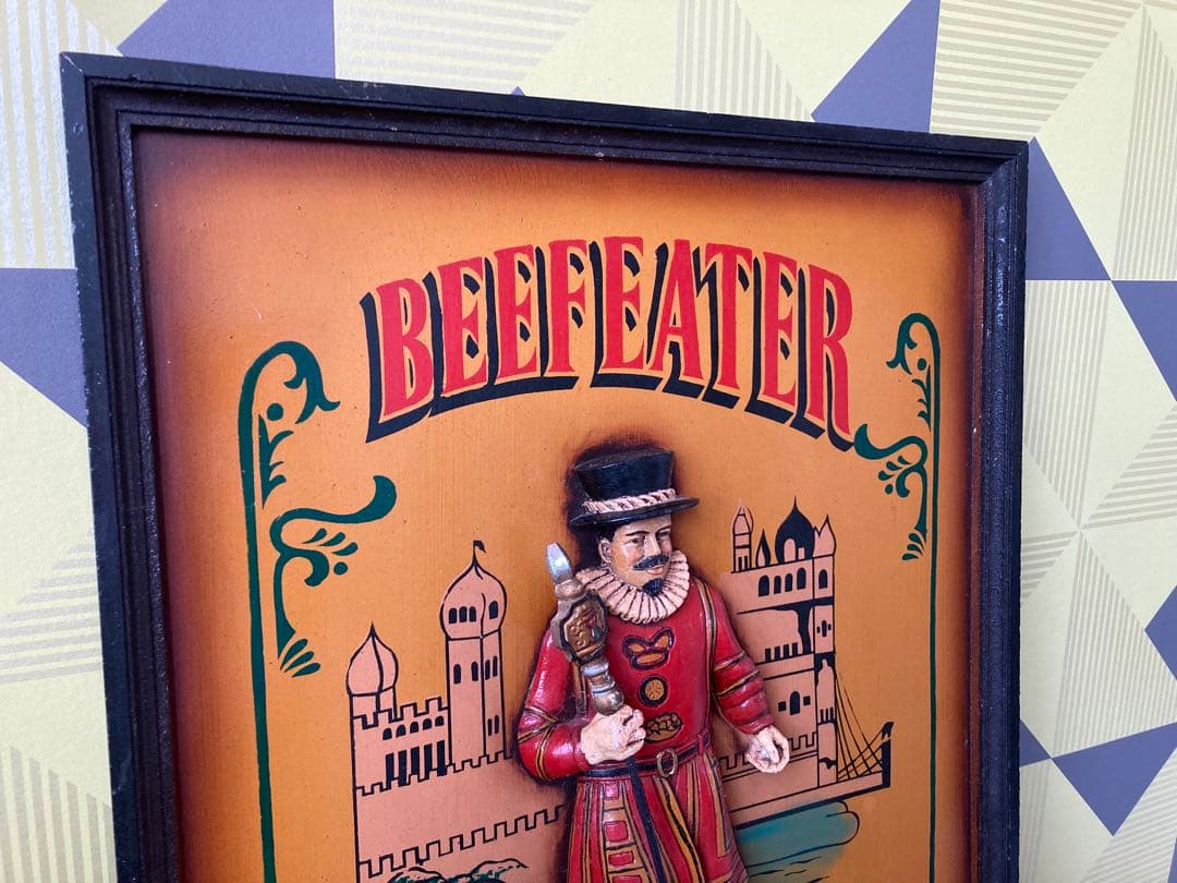 アンティーク 木製 看板 レトロ イギリス 額縁 フレーム 雑貨 バー ガレージ