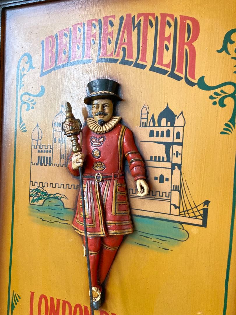 アンティーク 木製 看板 レトロ イギリス 額縁 フレーム 雑貨 バー ガレージ