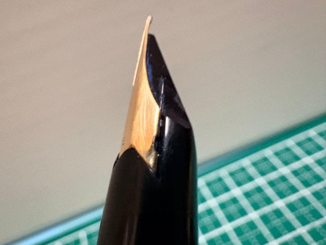 【匿名配送】モンブラン 万年筆　14金ペン