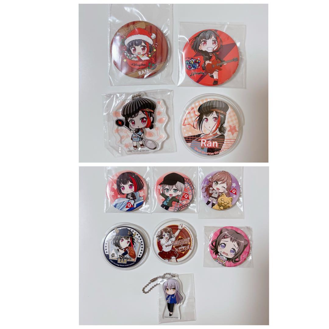 バンドリ ガルパ 缶バッジ アクリルキーホルダー セット