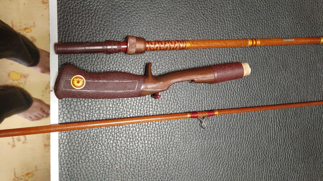 当時物 昭和 daiwa オールド ダイワ ジェットキャスト ? バスロッド