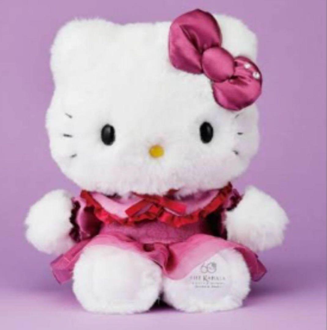 エクシブ カハラホテル 日焼けキティ ゴールドドレスキティ ぬいぐるみ セット