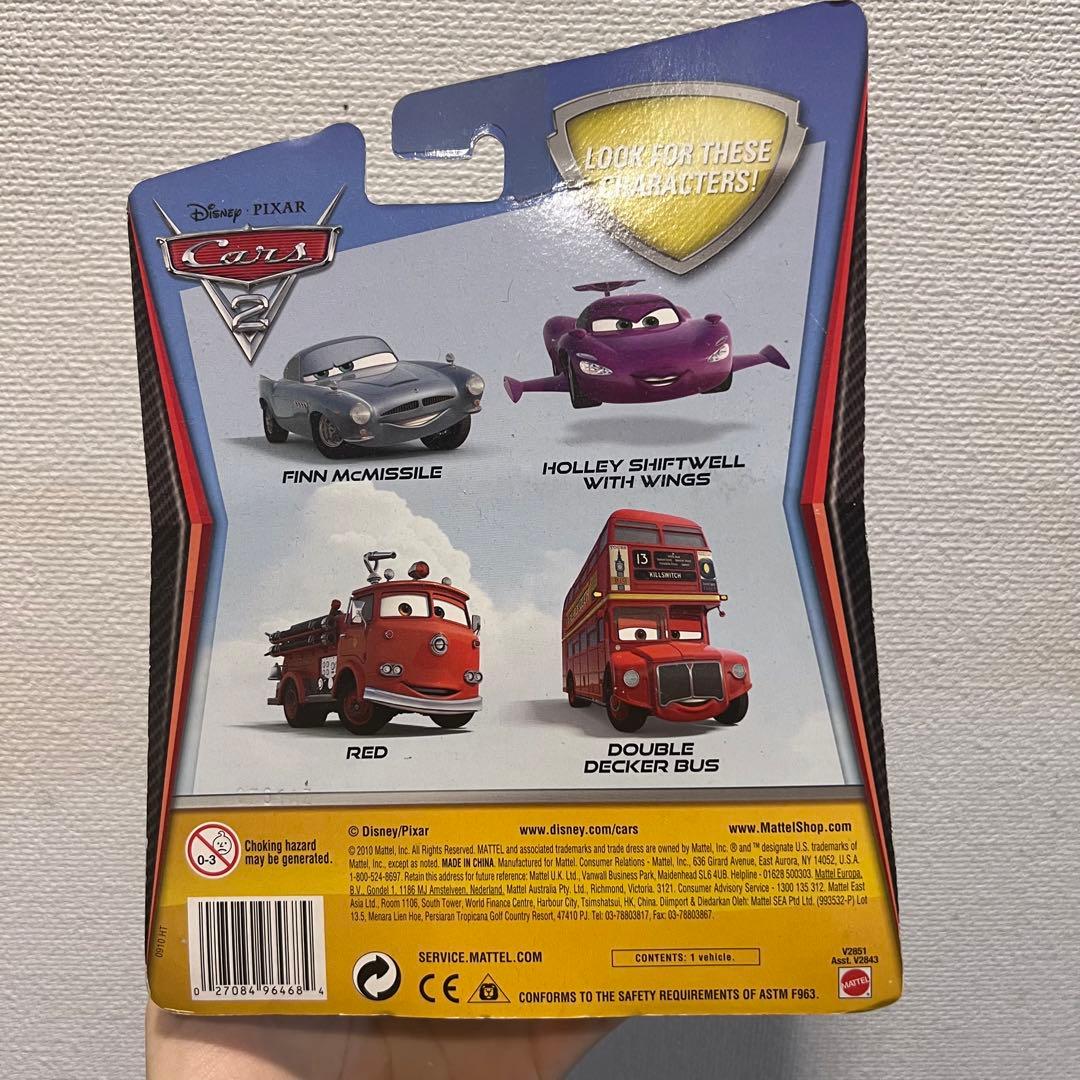 【極レア】マテル カーズ サブマリン フィンマックミサイル DX版