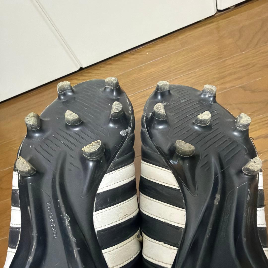 adidas サッカー ブラック/ホワイト/ゴールド adipure FG