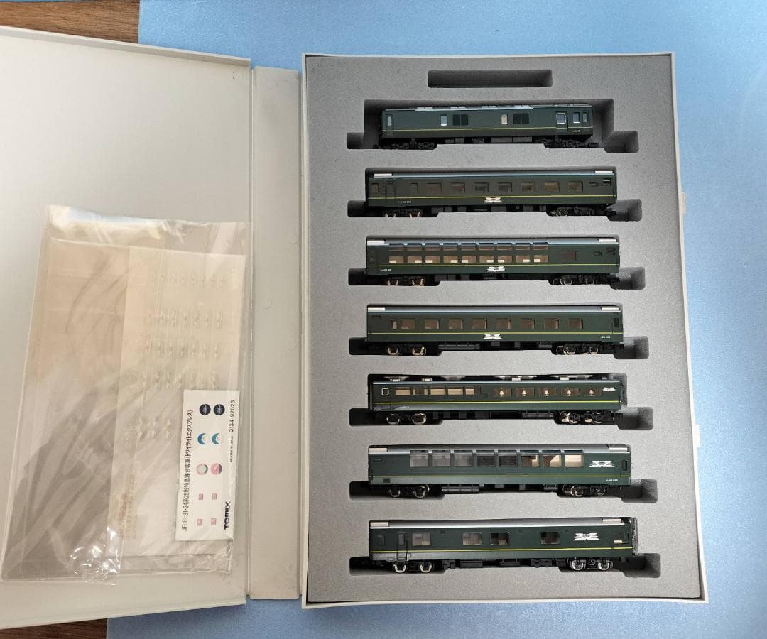 21　Nゲージ トワイライトエクスプレス　客車　7両セット