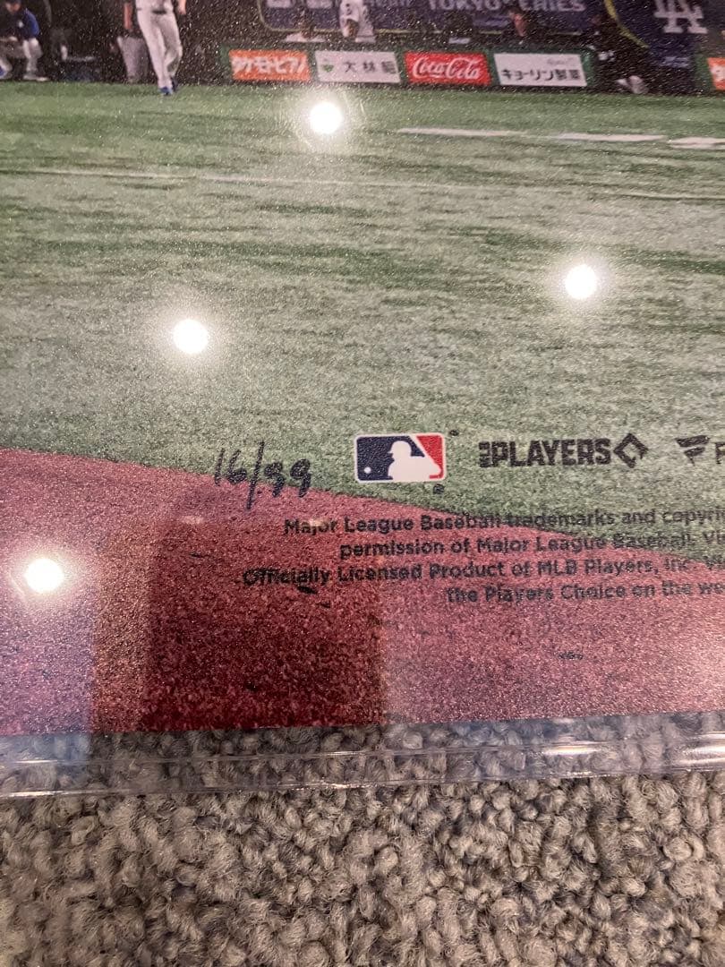 佐々木朗希　直筆サイン入りフォト