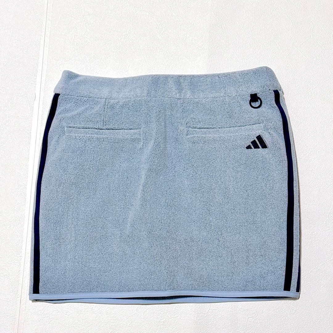 【新品】adidas アディダス　ゴルフウェア　セットアップ　レディースM 青