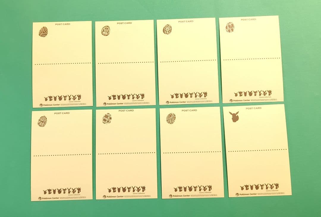 【非売品】イーブイコレクション ポストカード 8枚セット