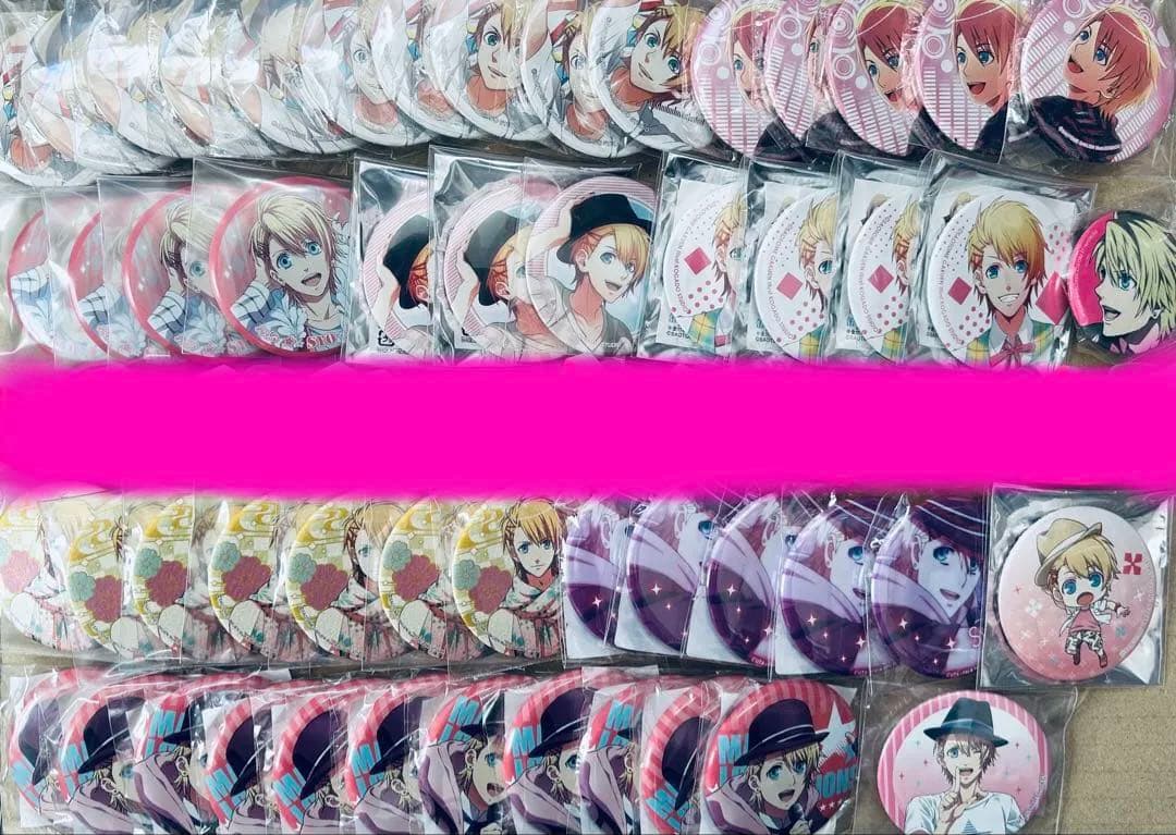 うたプリ 来栖翔 スタリ 缶バッジ リングライト ラバスト etc