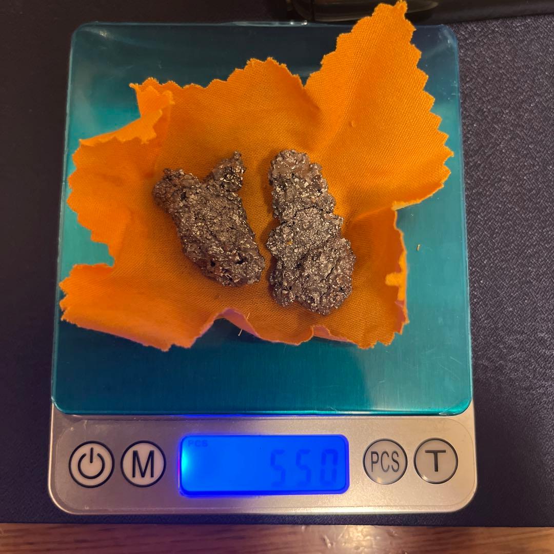 【日刀保たたら】玉鋼 約55g 木箱入り 日本刀素材