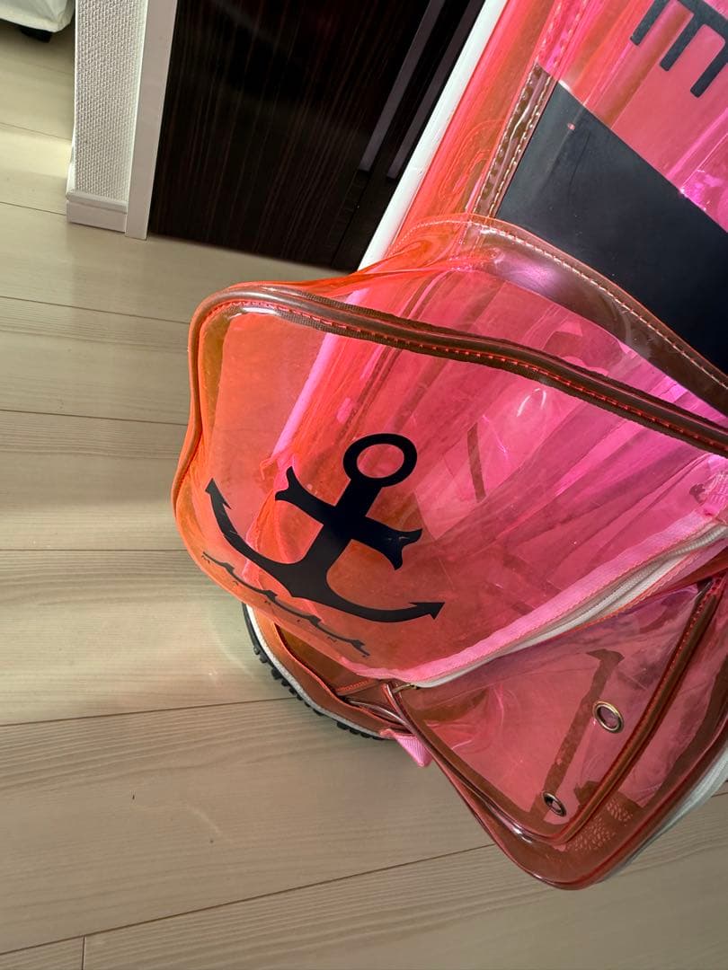 Muta marine ゴルフバッグ 328 クリアピンク エナメル