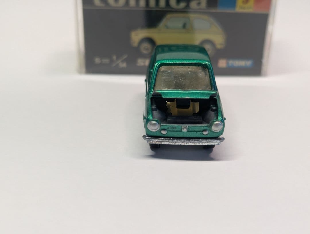 トミカ 9 スバル r2 アイボリーシート 黒箱 日本製 箱おまけ