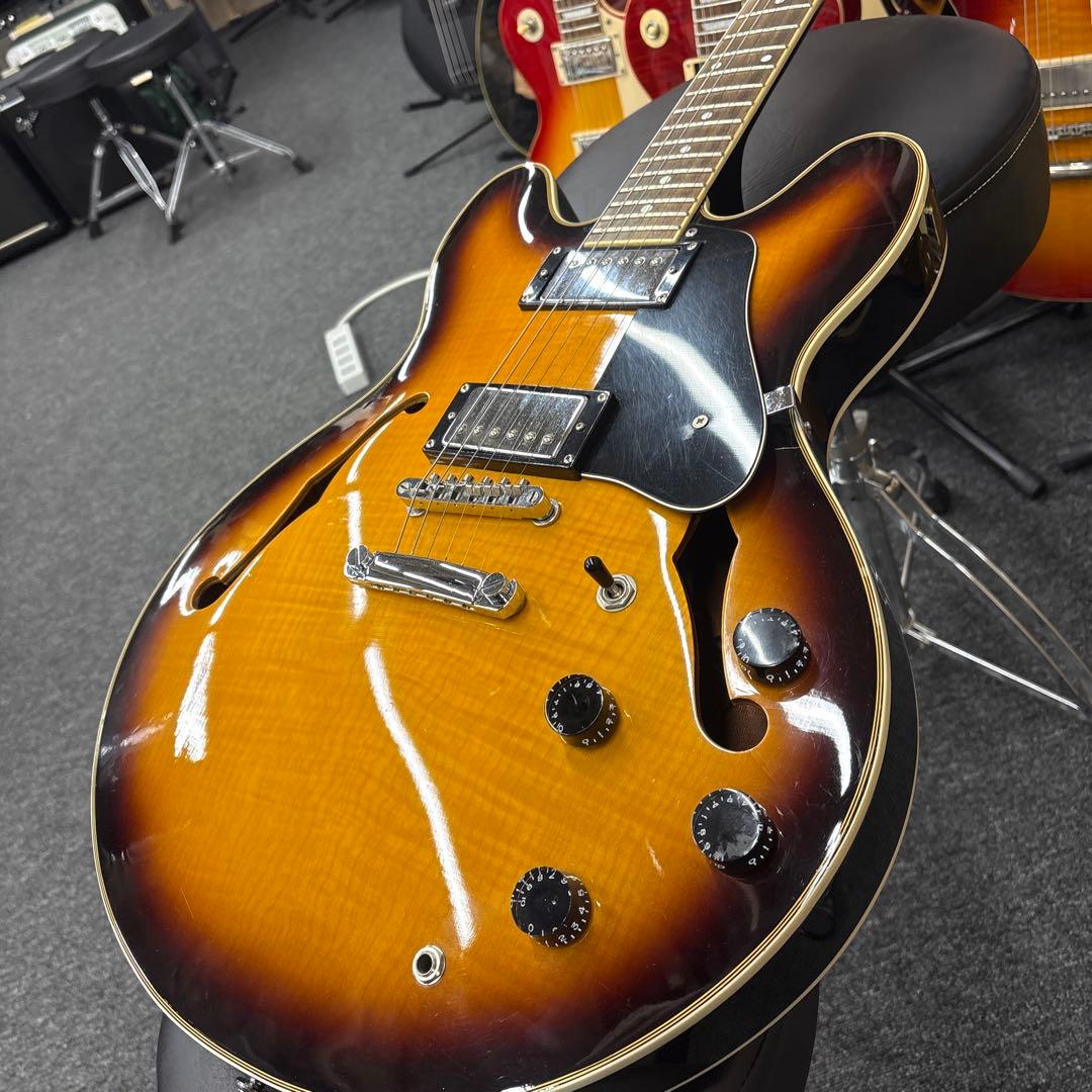 【10812】 Tony Smith セミアコースティック ギター サンバースト