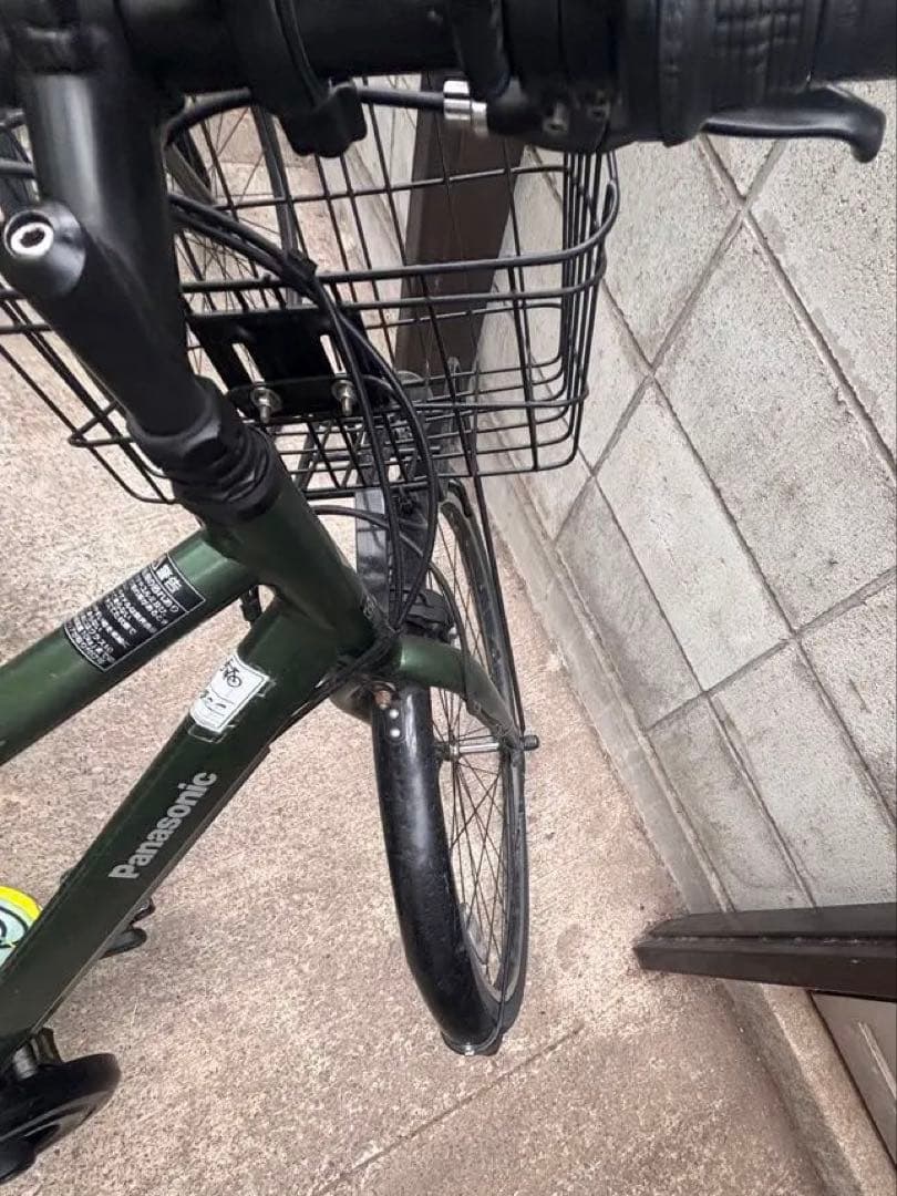 パナソニック Velo-star ベロスター　16Ah 7段 クロス 電動　緑