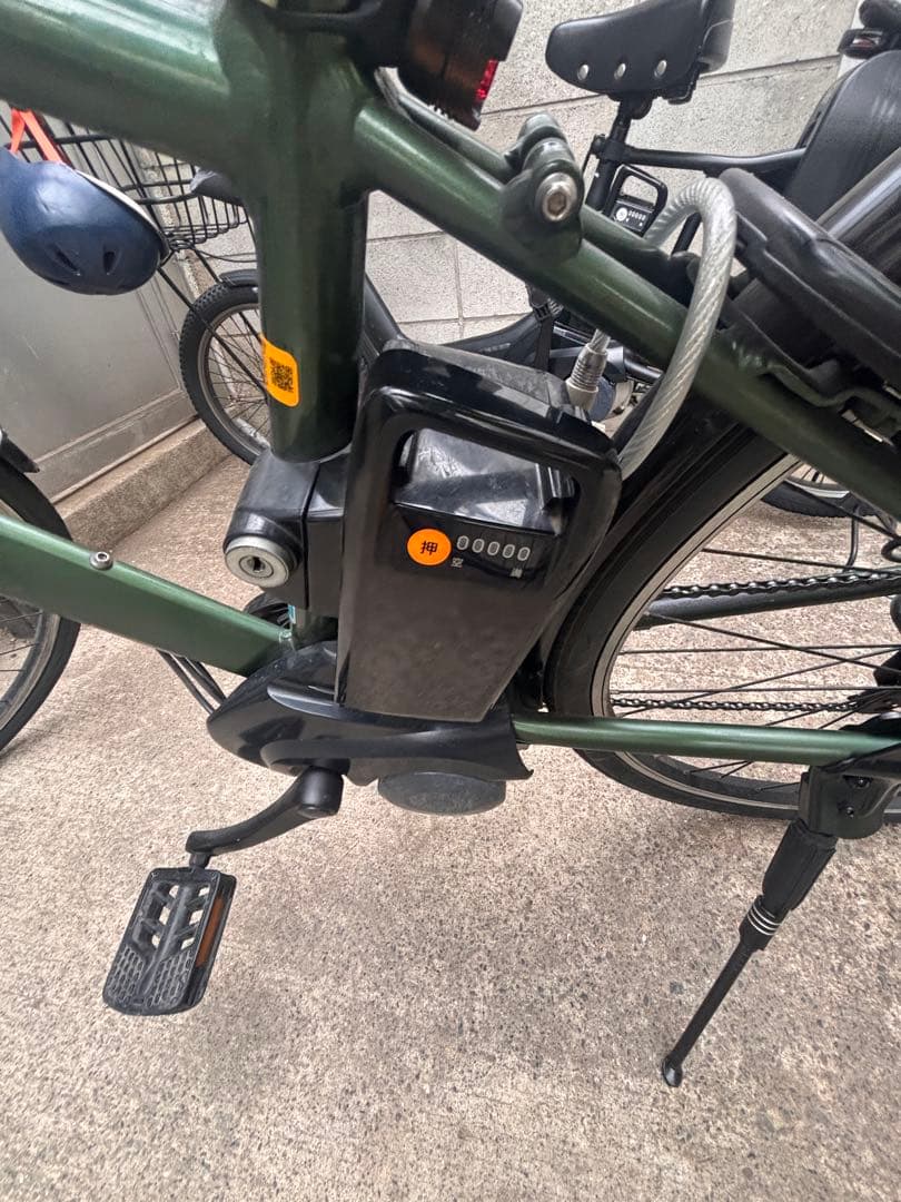 パナソニック Velo-star ベロスター　16Ah 7段 クロス 電動　緑