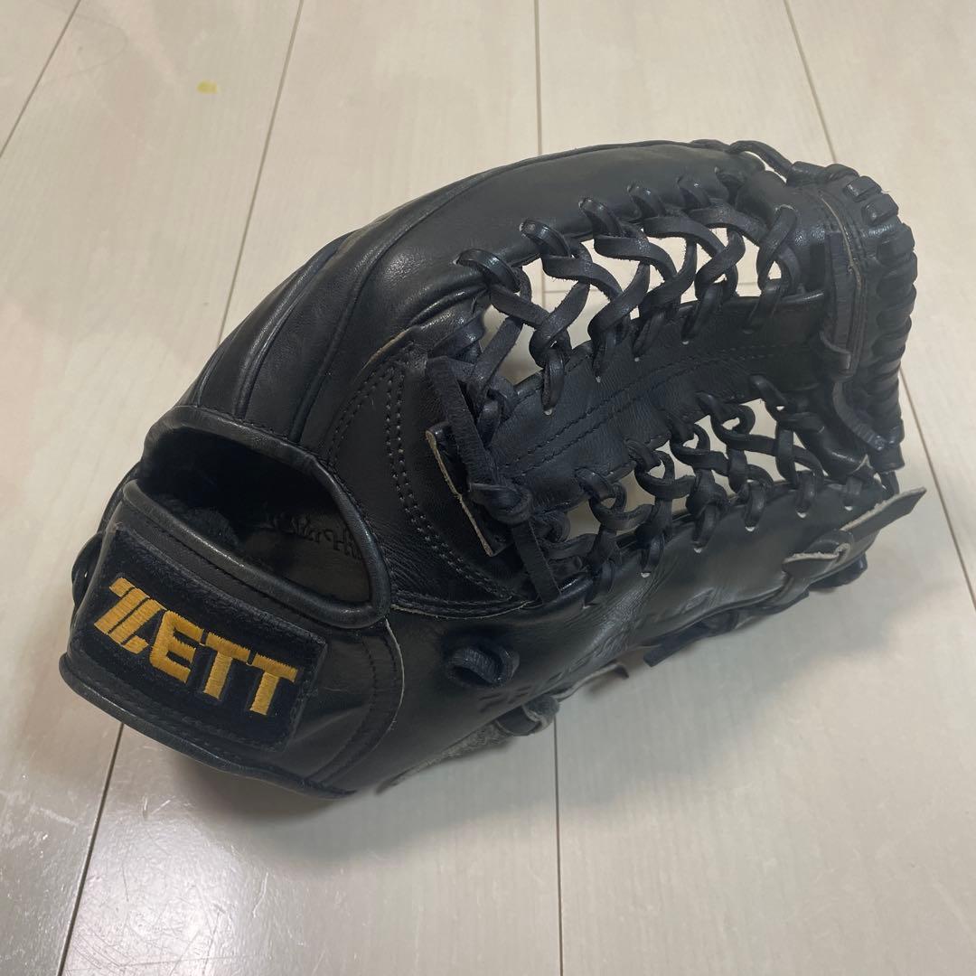 硬式 ZETT プロステイタス 日本製 佐藤作 内野用 硬式グローブ