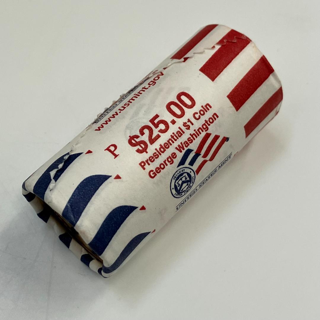 ゴールデンダラーシリーズ 初代大統領ジョージ・ワシントン 記念硬貨 25枚