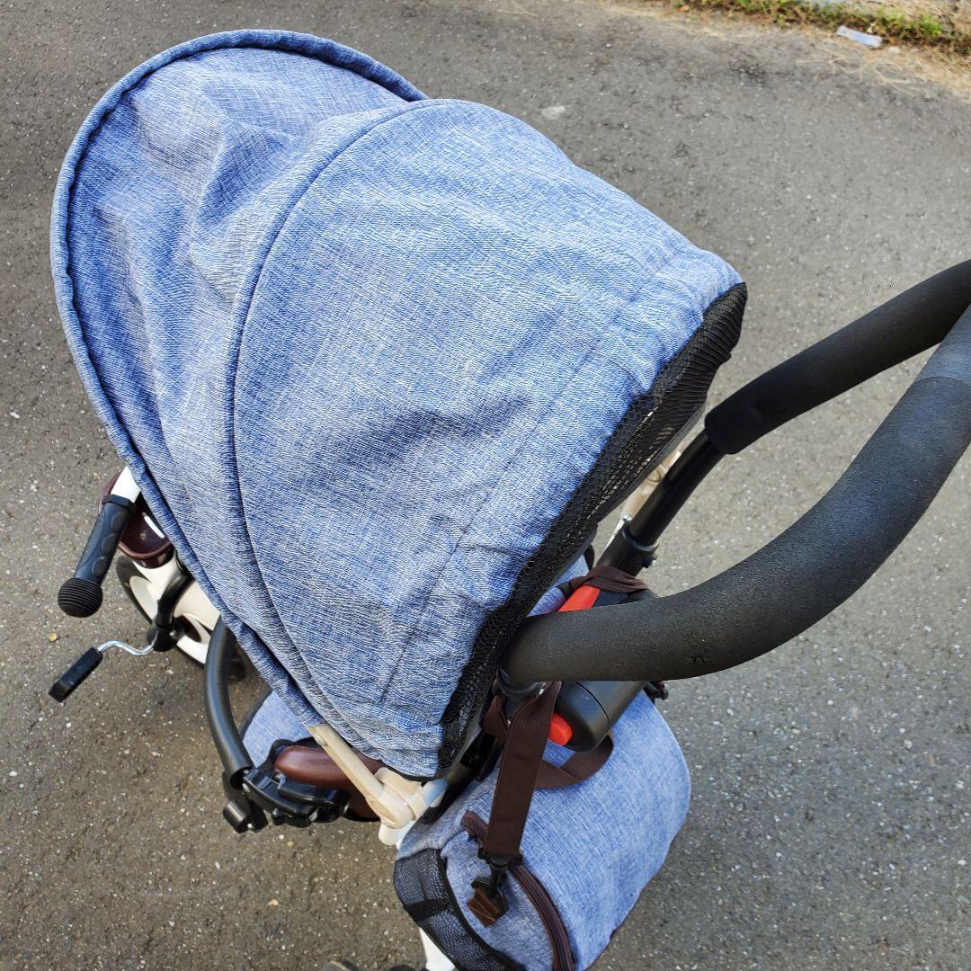 幼児用三輪車 青 布製