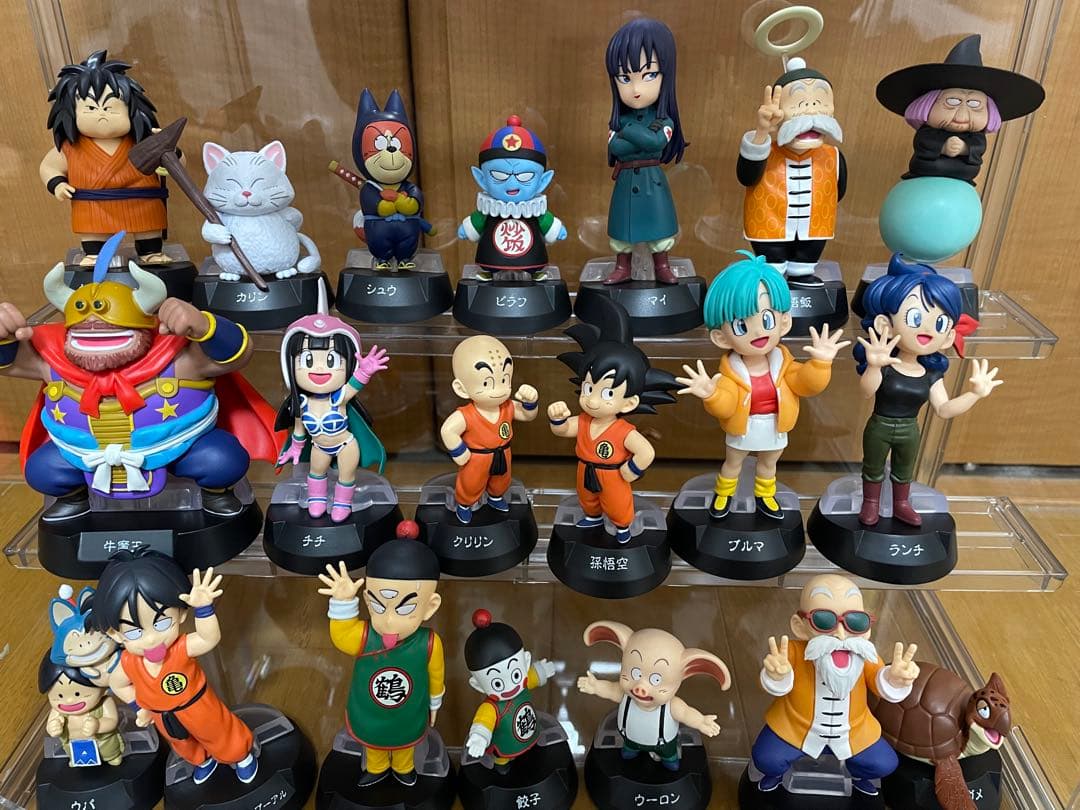 一番くじドラゴンボール　ノーマルアソート全20種、アクスタ全10種