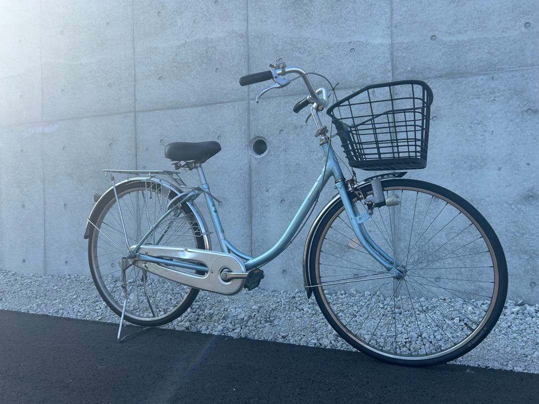 R11 愛知 ブリヂストン BU605 B5G エブリッジ 26インチ 水色