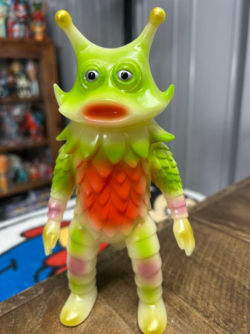 ブルマァク　ギロ星獣　フィギュア　ソフビ　スーフェス限定　蓄光