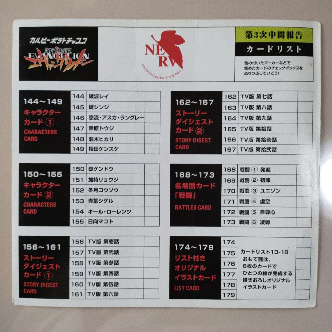 【特別価格】Calbee 新世紀エヴァンゲリオン カードホルダー 懸賞品