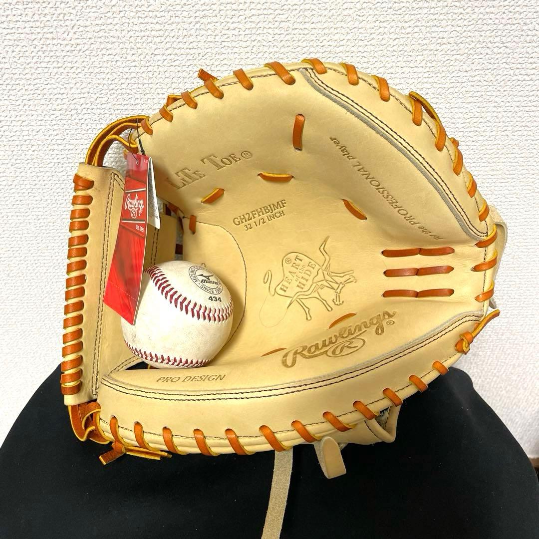 357 ローリングス HOH 未使用タグ付き 硬式 キャッチャーミット