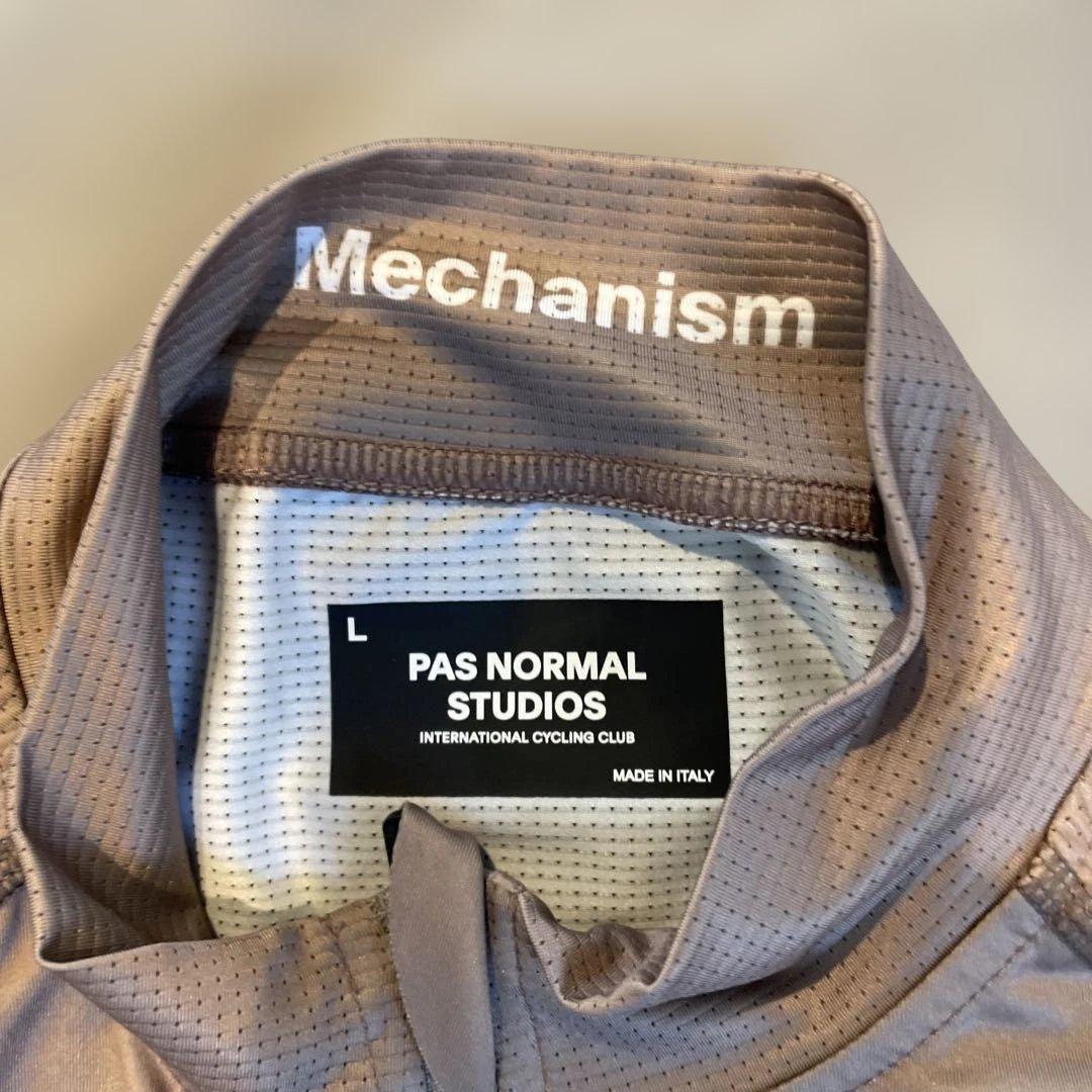 PAS NORMAL STUDIOS サイクルジャージ Lサイズ ベージュ系