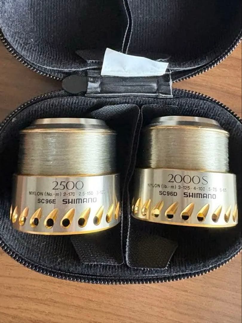 SHIMANO スプール 2000S 2500S セット ケース付き