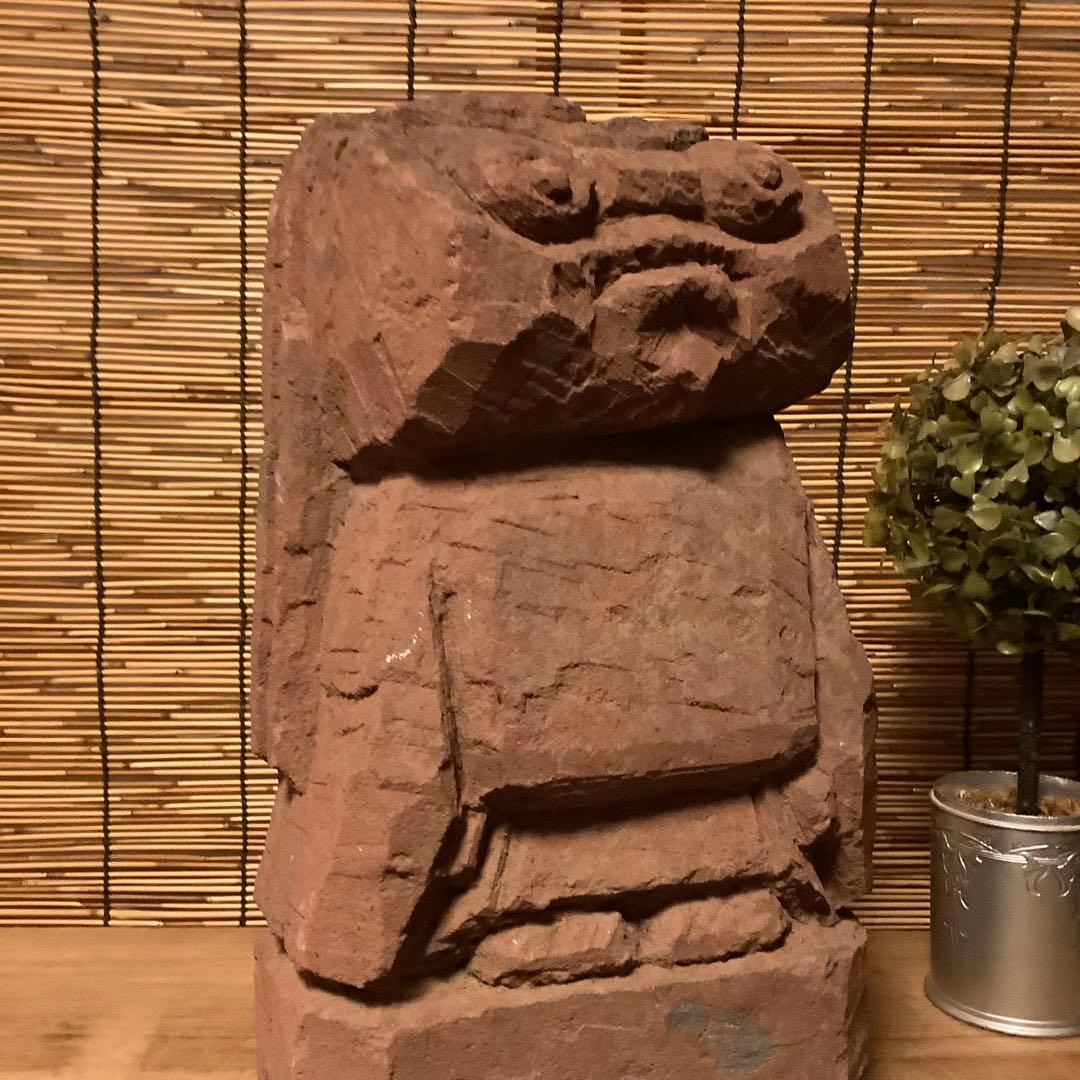 blow up様売約keep…彫刻作家・岩城信嘉氏「神童石像 」行動美術協会会員