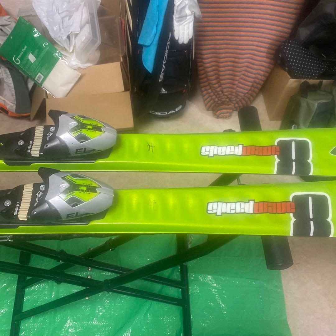 エラン スピードウェーブ8 160センチスキー板 ビンディング付き