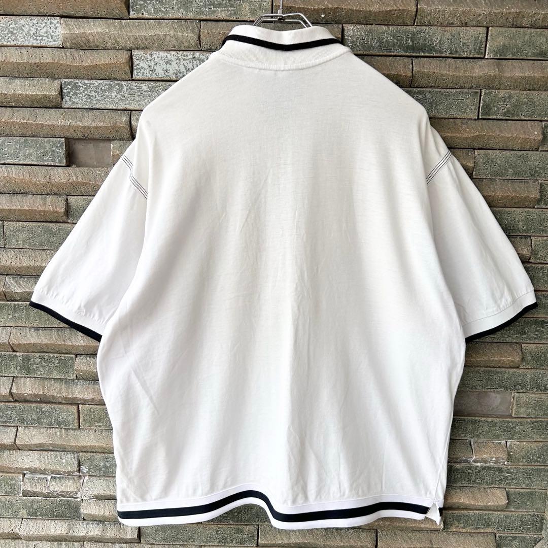 貴重 90s vintage NIKE アンドレアガシモデル 刺繍ロゴ シャツ